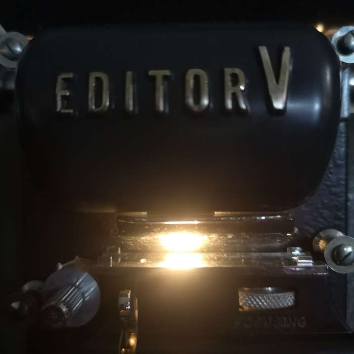 Vintage Meiwa Film Editor- Made in Japan- working