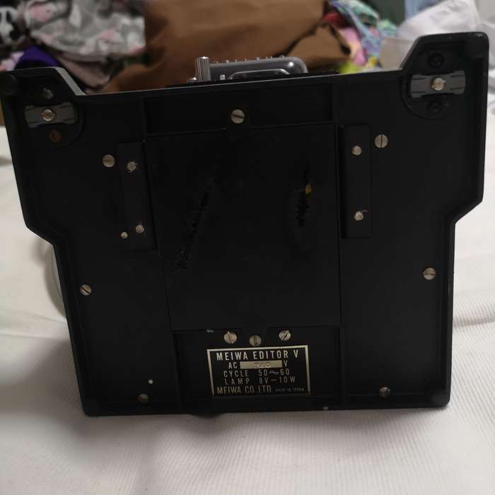Vintage Meiwa Film Editor- Made in Japan- working