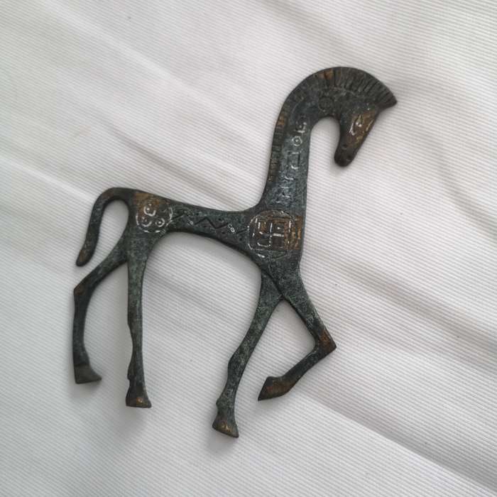 Antique Metal Horse - Possibly Greek Artifact