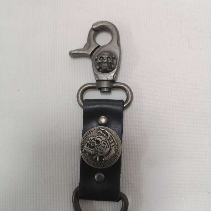 Genuine Leather Diesel Punk Keychain, Keys Holder.