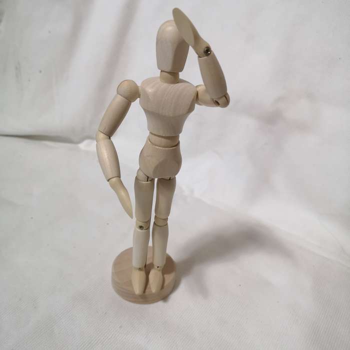 Wooden Jointed Doll Man Figures Model Painting Sketch Cartoon