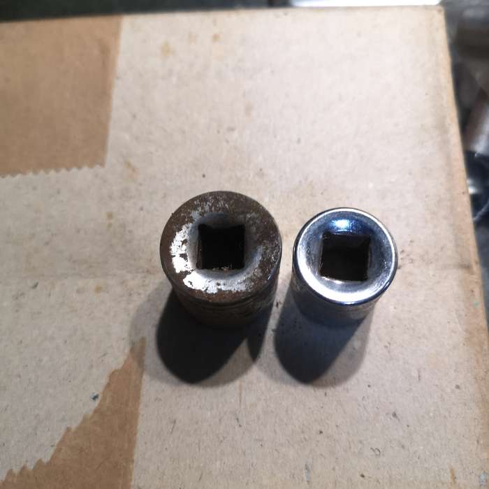 3/8 Ratchet Fit Sockets. Size 15 and 19