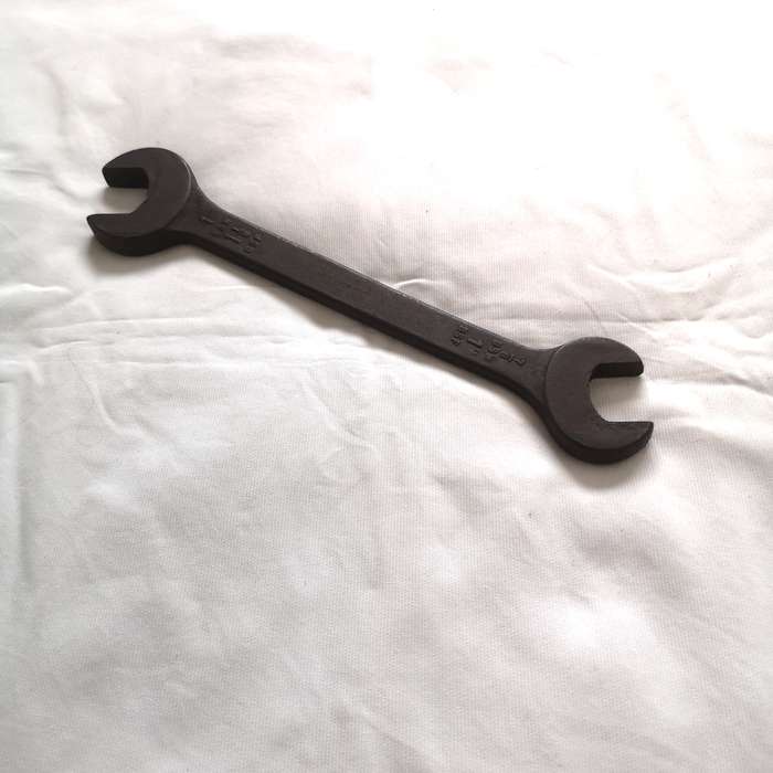 Large Industrial Vintage Lion Brand Imperial Spanner