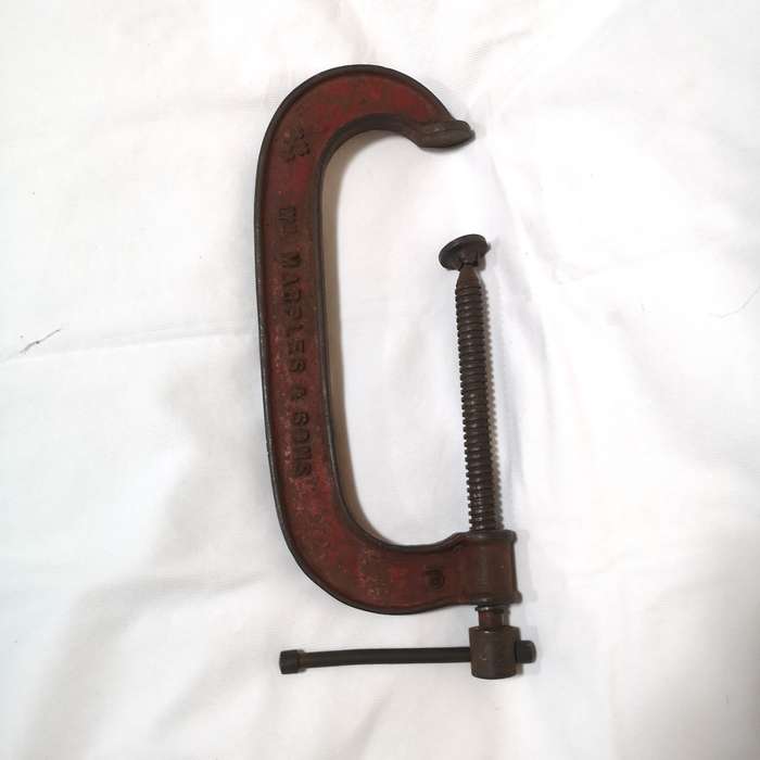 Marples Large 10'' Industrial G Clamp- Vintage