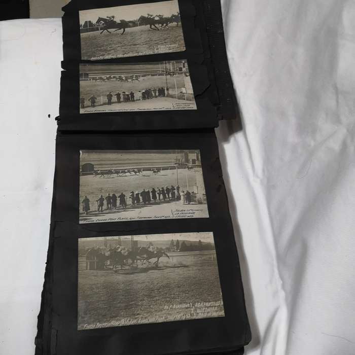 C Anderson Horse Racing Rare Photos in a Kodak Album from 1922 to 1933- Rare