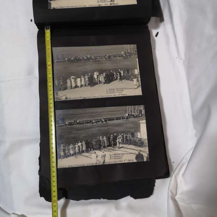 C Anderson Horse Racing Rare Photos in a Kodak Album from 1922 to 1933- Rare