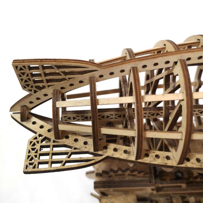 MECHANICAL AIRSHIP WOODEN KIT  ROBOTIME TOYS
