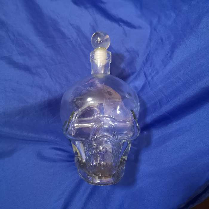 Skull Head Decanter- Vintage
