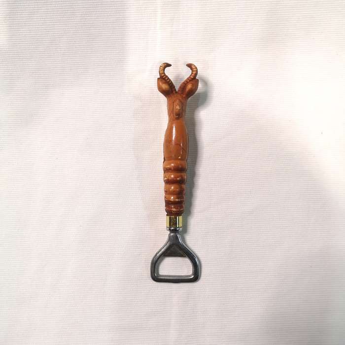 Vintage Bottle Opener Antelope Head