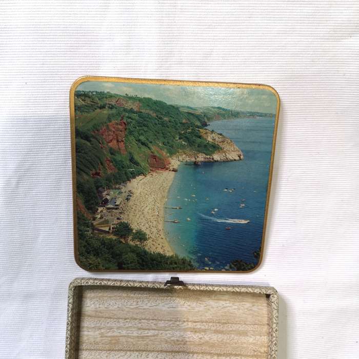 Vintage WIN EL WARE Oversized Collectable Antique England Made Barware Coasters