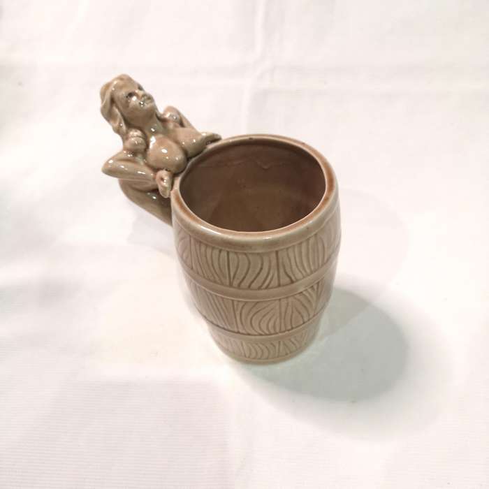 Vintage Tiki Mug Unusual/ Naughty Naked Lady
