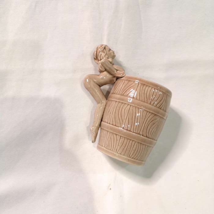 Vintage Tiki Mug Unusual/ Naughty Naked Lady