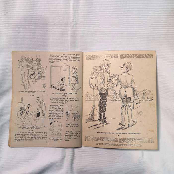 SEX TO SEXTY #156 "TUBBY TABBY" Vintage Adult Humour Magazine