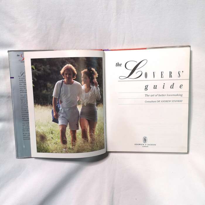 The Lover's Guide: Art of Better Lovemaking by Dr. Andrew Stanway Hardcover- Explicit