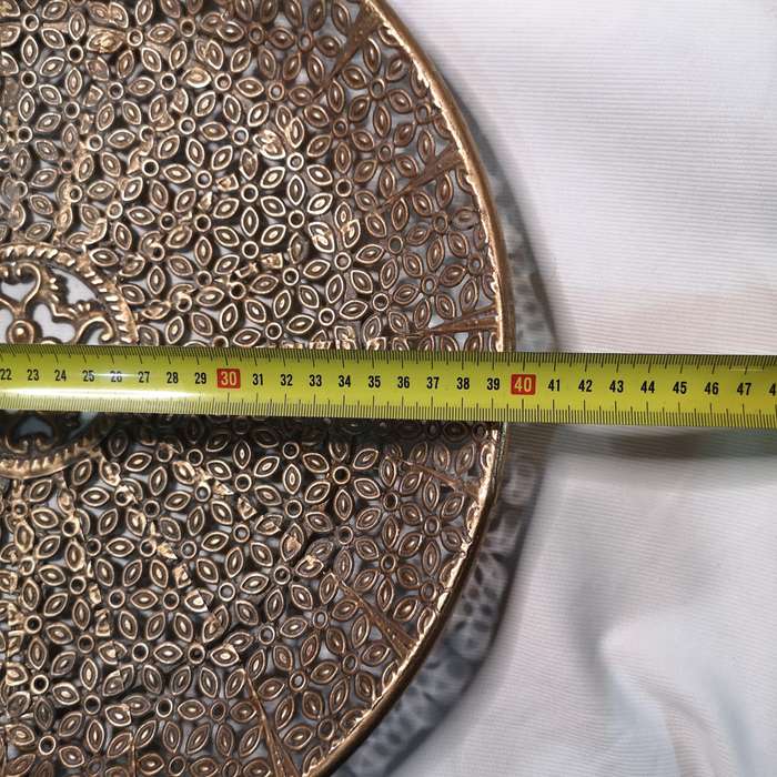 Fine Openwork Metal Tray 395mm- Vintage