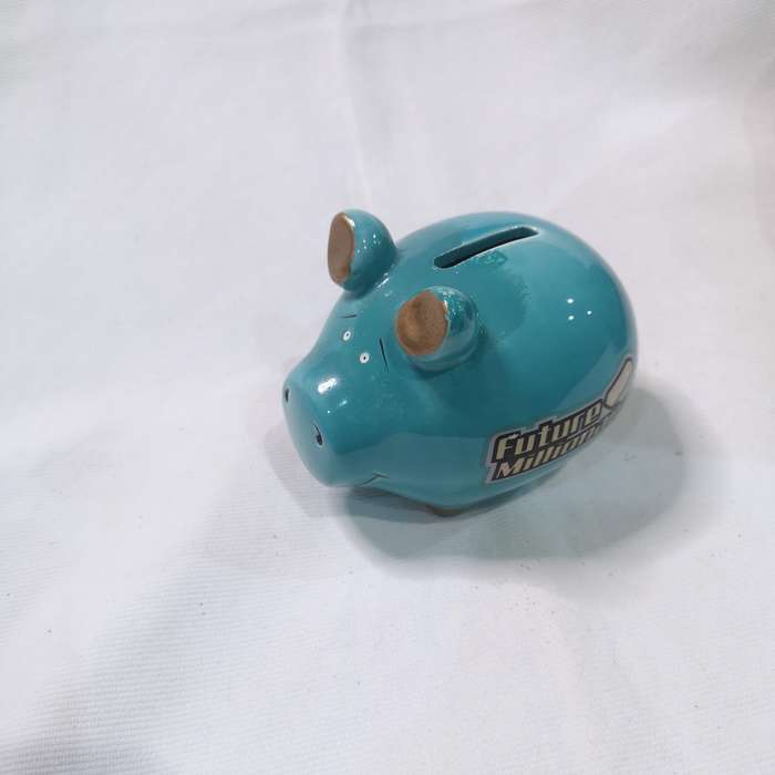 "Future Millionare" Piggy Bank- Vintage