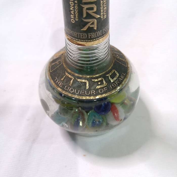 SABRA The Liquer of Israel- Decorative Bottle- Vintage