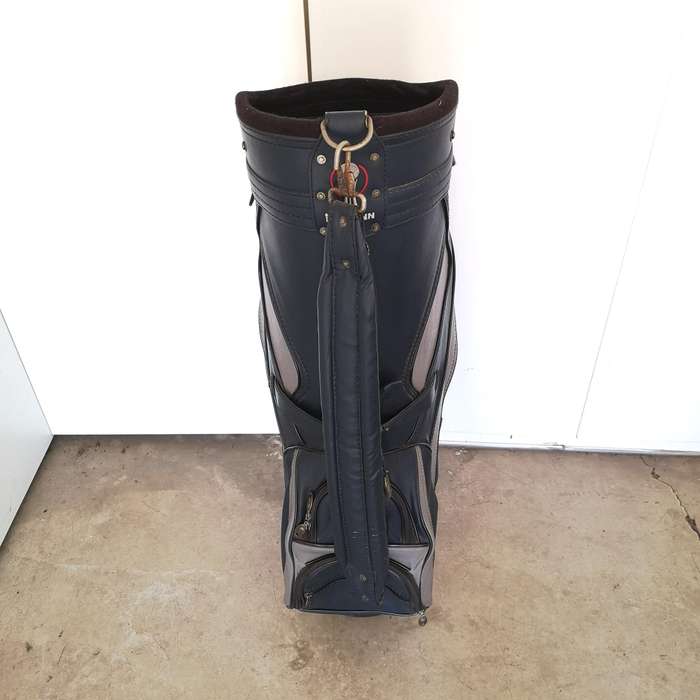 Golf Bag ISEMANN Leather with Durban Country Club Branding- Vintage