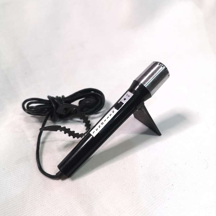 Vintage National Microphone with Stand Made in Japan