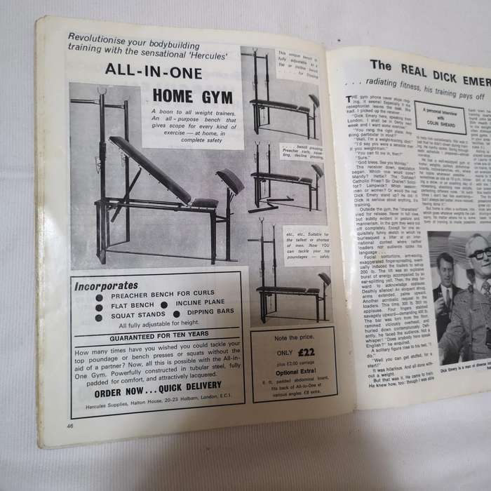 Sept 1972 HEALTH and STRENGTH bodybuilding muscle magazine NABBA GIRLS 9-72 (UK)