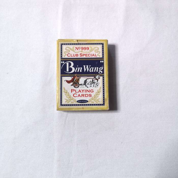 1 pack Bin Wang Playing Cards Poker No. 999 Club