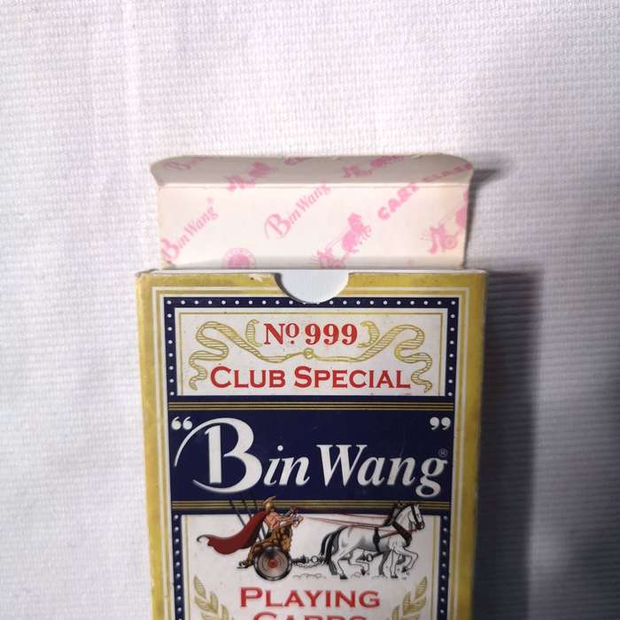 1 pack Bin Wang Playing Cards Poker No. 999 Club