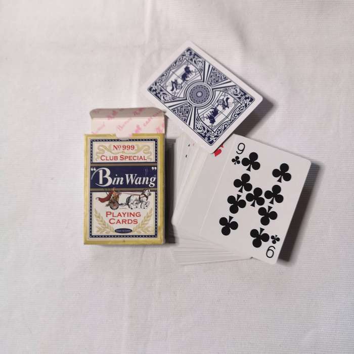 1 pack Bin Wang Playing Cards Poker No. 999 Club