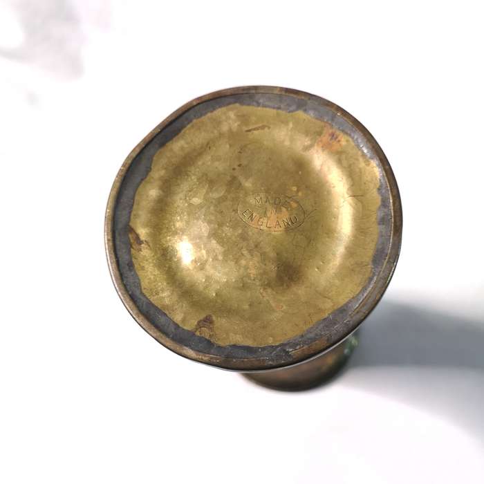 Vintage Brass Vase- Made in England