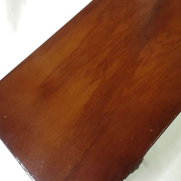 Vintage Large wood jewellery Box- Handmade