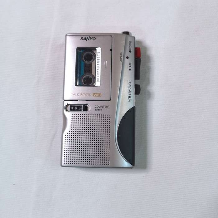 SANYO Trc-530m Microcassette Voice Recorder Handheld Dictaphone 2 Speed- Working