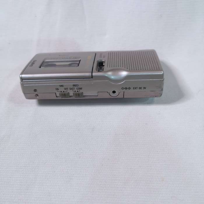 SANYO Trc-530m Microcassette Voice Recorder Handheld Dictaphone 2 Speed- Working