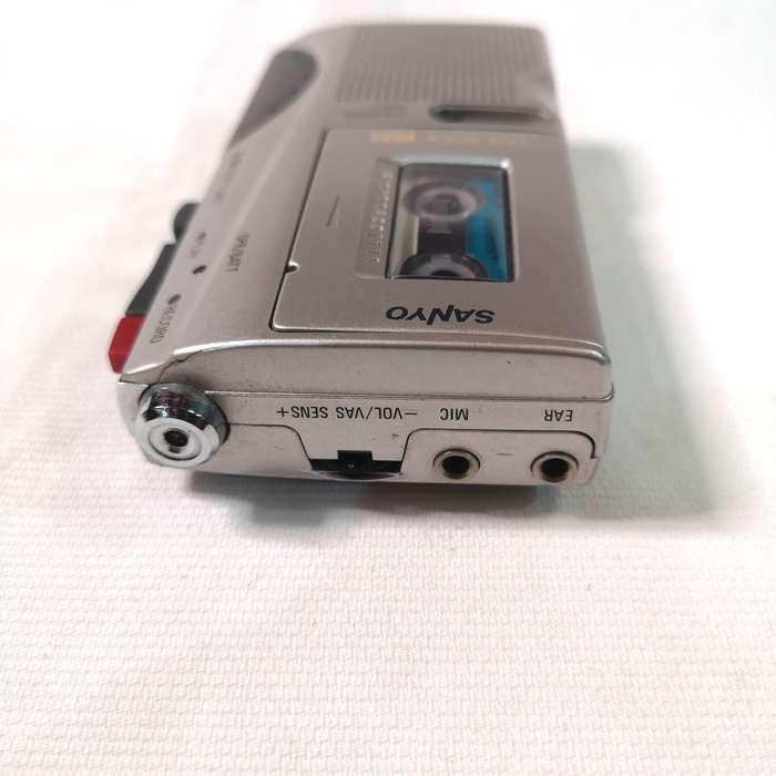 SANYO Trc-530m Microcassette Voice Recorder Handheld Dictaphone 2 Speed- Working