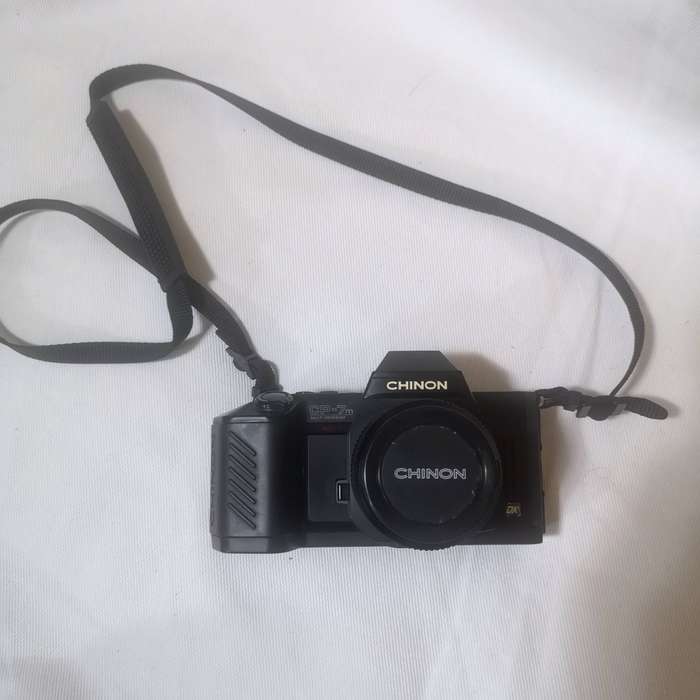 CHINON CP-7m 35mm SLR Camera with Auto Chinon 50mm Lens- Japan