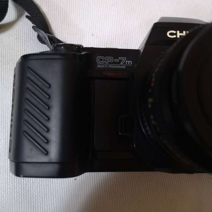 CHINON CP-7m 35mm SLR Camera with Auto Chinon 50mm Lens- Japan