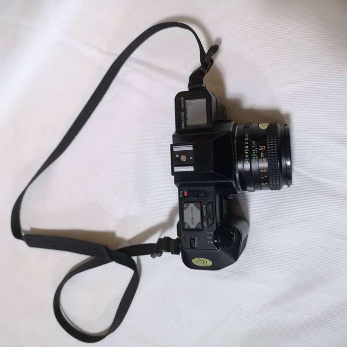 CHINON CP-7m 35mm SLR Camera with Auto Chinon 50mm Lens- Japan