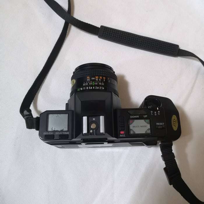 CHINON CP-7m 35mm SLR Camera with Auto Chinon 50mm Lens- Japan