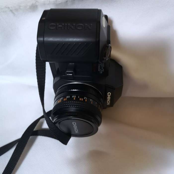 CHINON CP-7m 35mm SLR Camera with Auto Chinon 50mm Lens- Japan