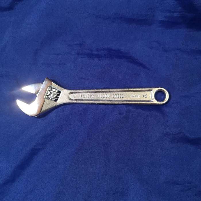 "Lobster" 8 8 Inch Adjustable Wrench 200mm Made in Japan Forged Alloy Steel