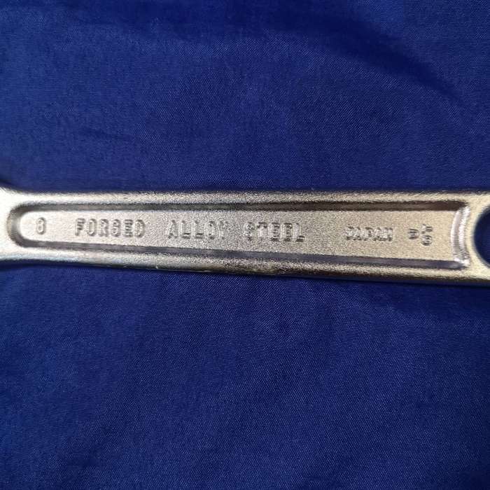 "Lobster" 8 8 Inch Adjustable Wrench 200mm Made in Japan Forged Alloy Steel