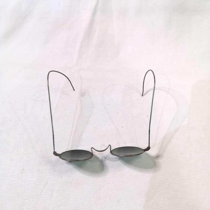 Vintage 1970's John Lennon Style Algha Works Panto Round Eyeglasses -Made in England
