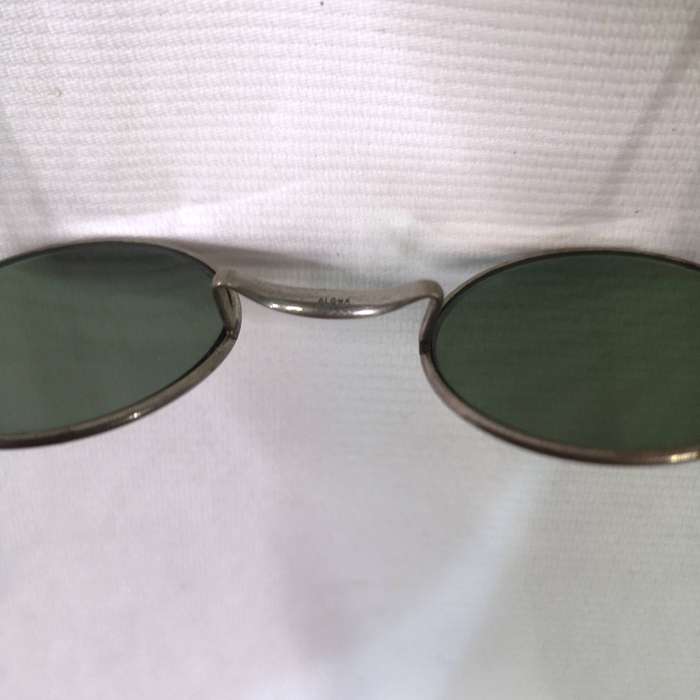 Vintage 1970's John Lennon Style Algha Works Panto Round Eyeglasses -Made in England