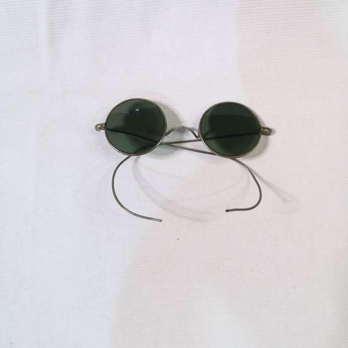 Vintage 1970's John Lennon Style Algha Works Panto Round Eyeglasses -Made in England