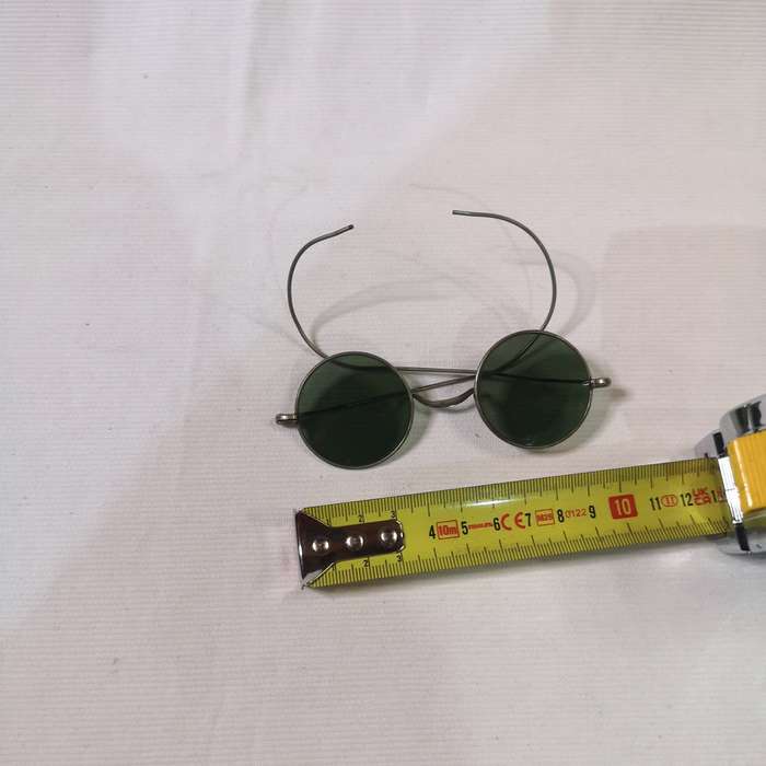 Vintage 1970's John Lennon Style Algha Works Panto Round Eyeglasses -Made in England