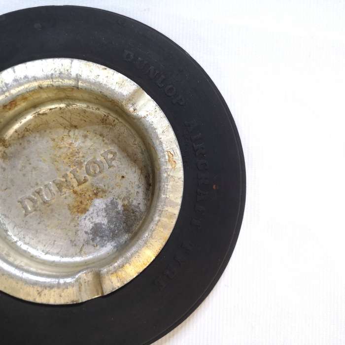 DUNLOP Aircraft Tyre Ashtray- Vintage