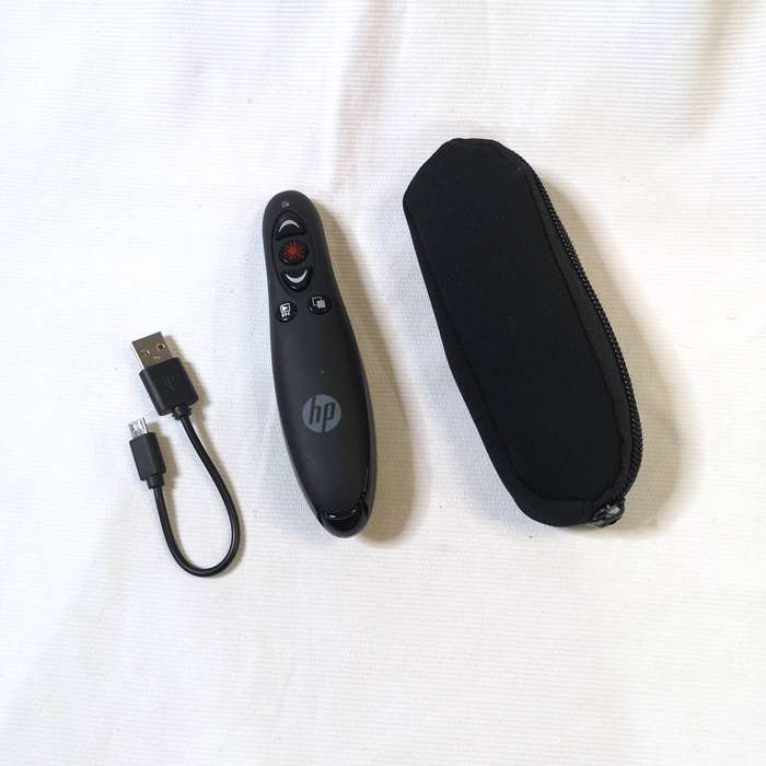 HP Wireless Presenter 2.4Ghz with laser pointer- Rechargeable
