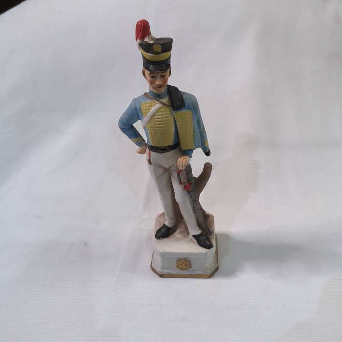 Porcelain figurine of a military officer- vintage