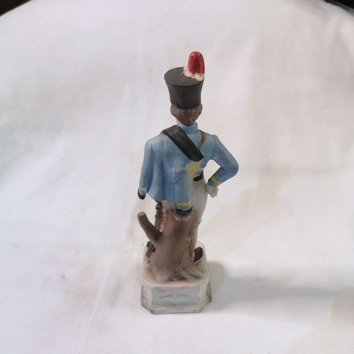 Porcelain figurine of a military officer- vintage
