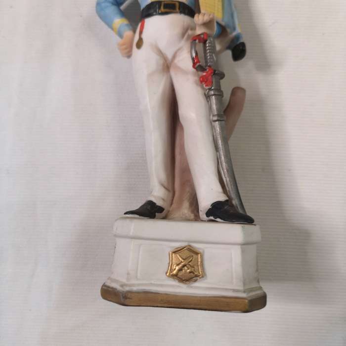 Porcelain figurine of a military officer- vintage