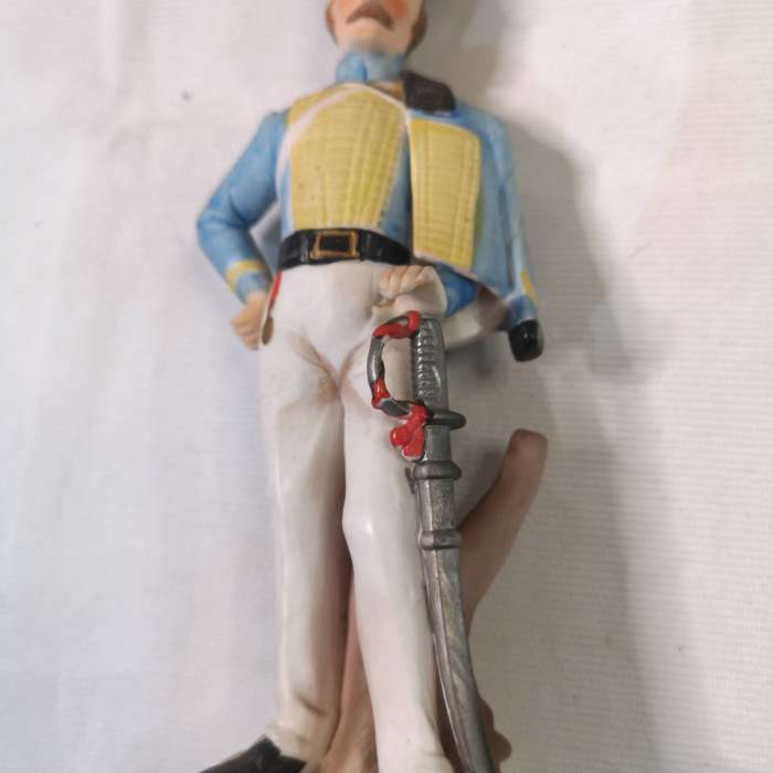 Porcelain figurine of a military officer- vintage