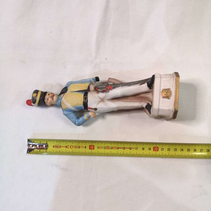 Porcelain figurine of a military officer- vintage